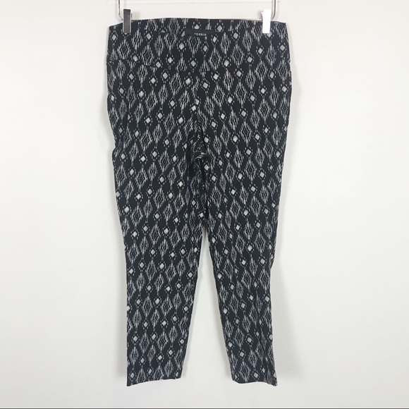 torrid Pants - Torrid comfortable stretch black patterned pants